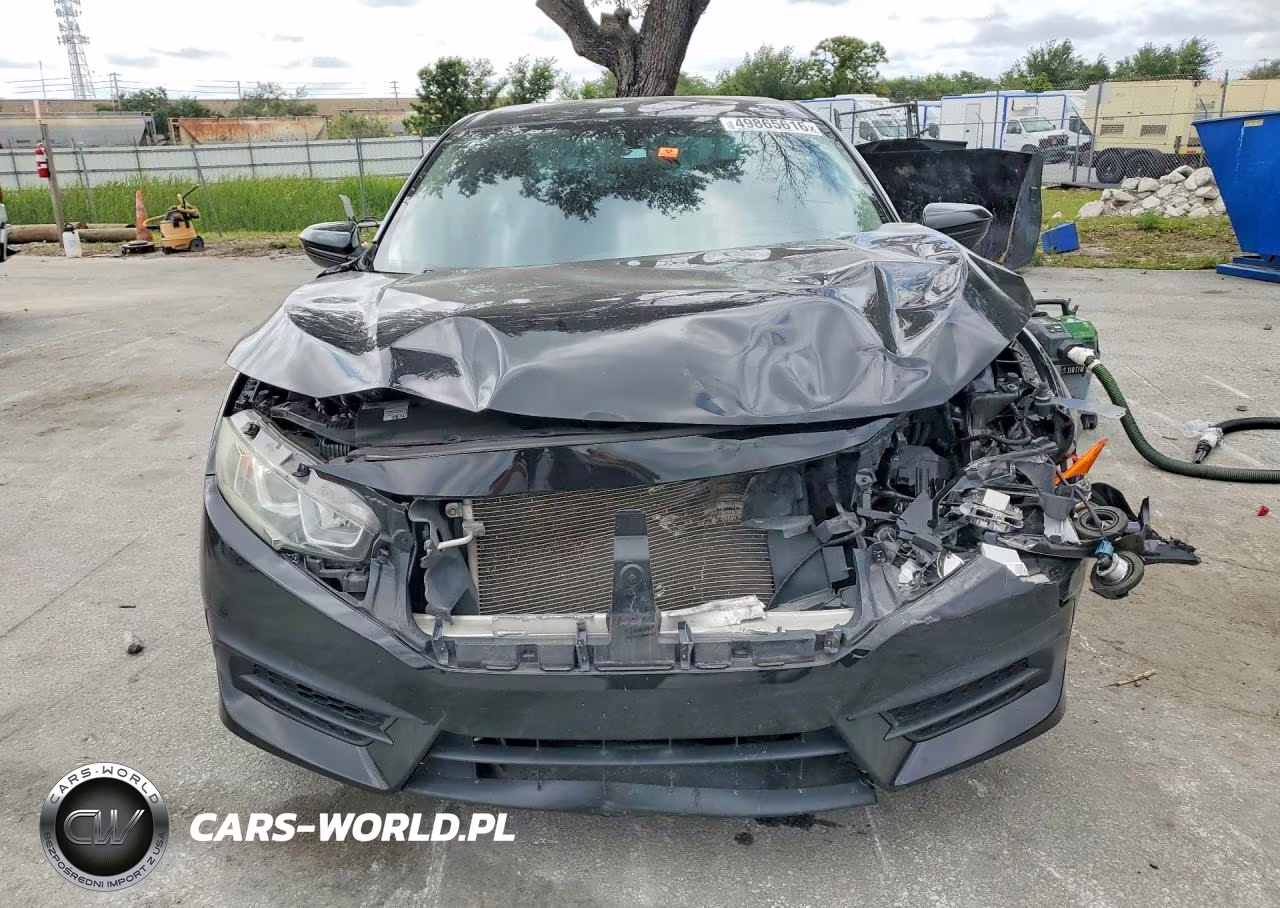 2018 Honda Civic Lx VIN:19XFC2F56JE021329 - 5