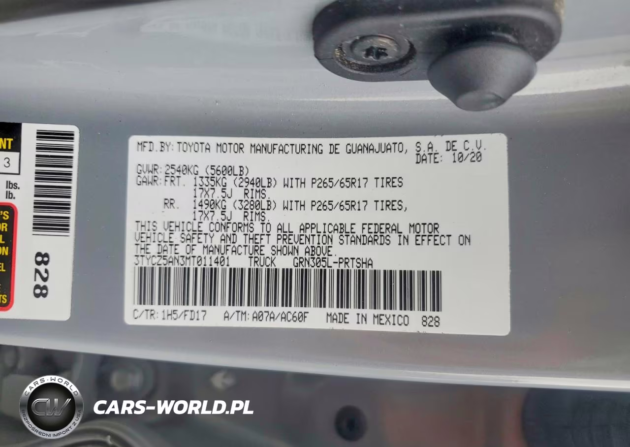 2021 Toyota Tacoma Trd Sport VIN:3TYCZ5AN3MT011401 - 12