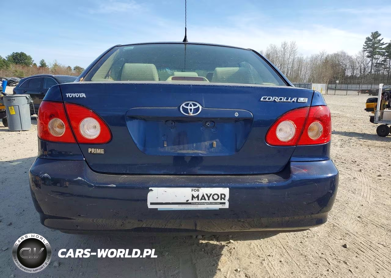 2006 Toyota Corolla Le VIN:JTDBR32E760079247 - 6