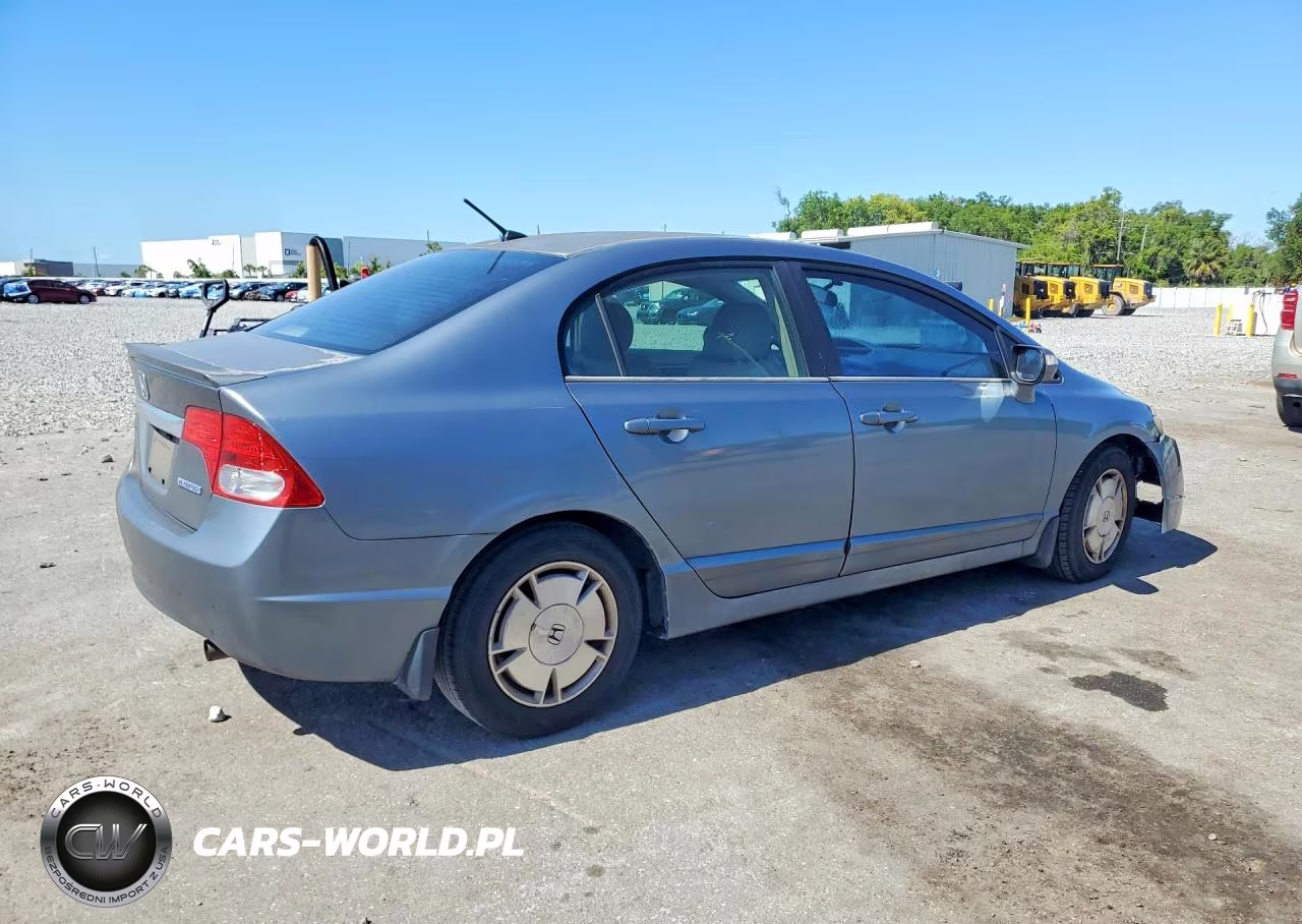 2009 Honda Civic Hybrid VIN:JHMFA36239S006375 - 3