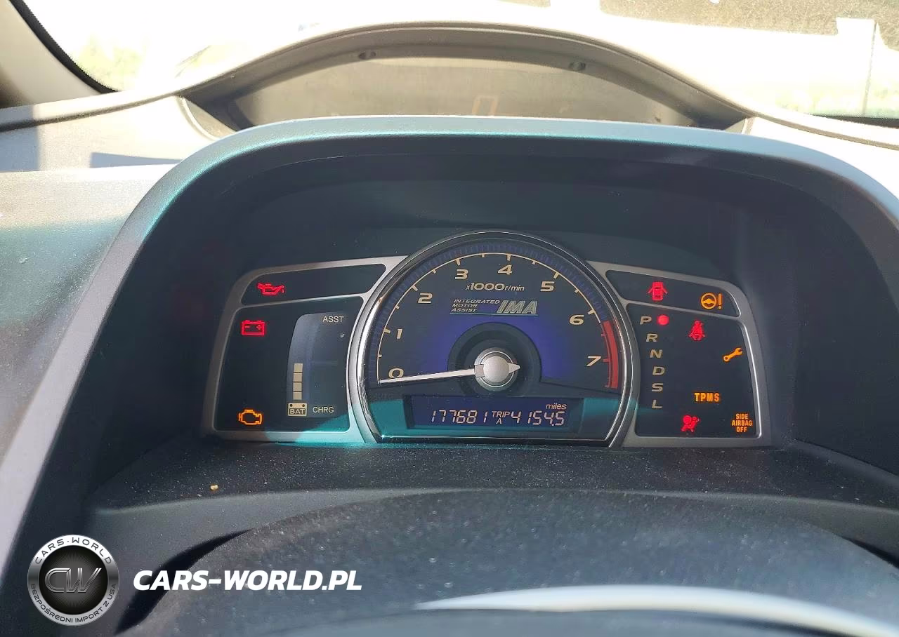 2009 Honda Civic Hybrid VIN:JHMFA36239S006375 - 9