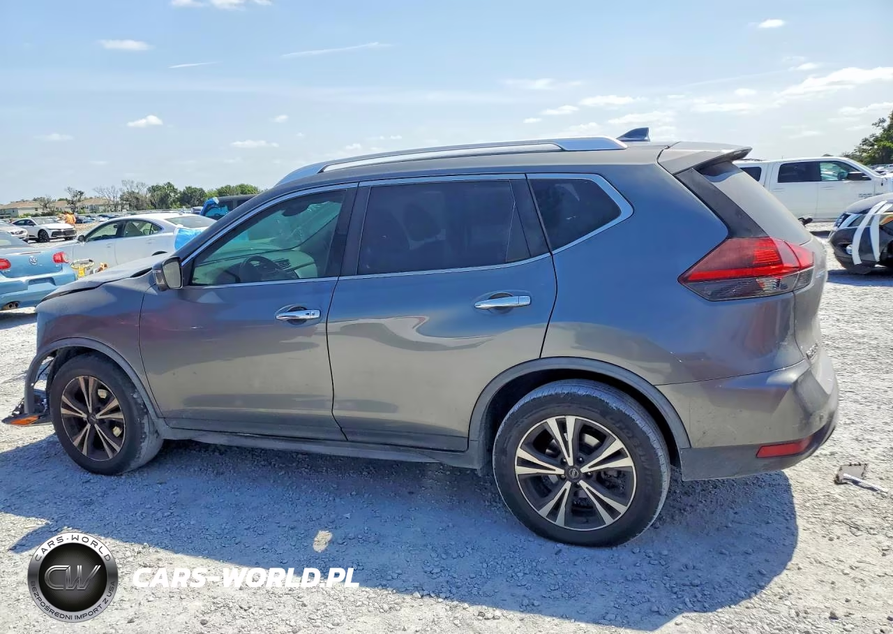 2019 Nissan Rogue Sv VIN:JN8AT2MT8KW255477 - 2