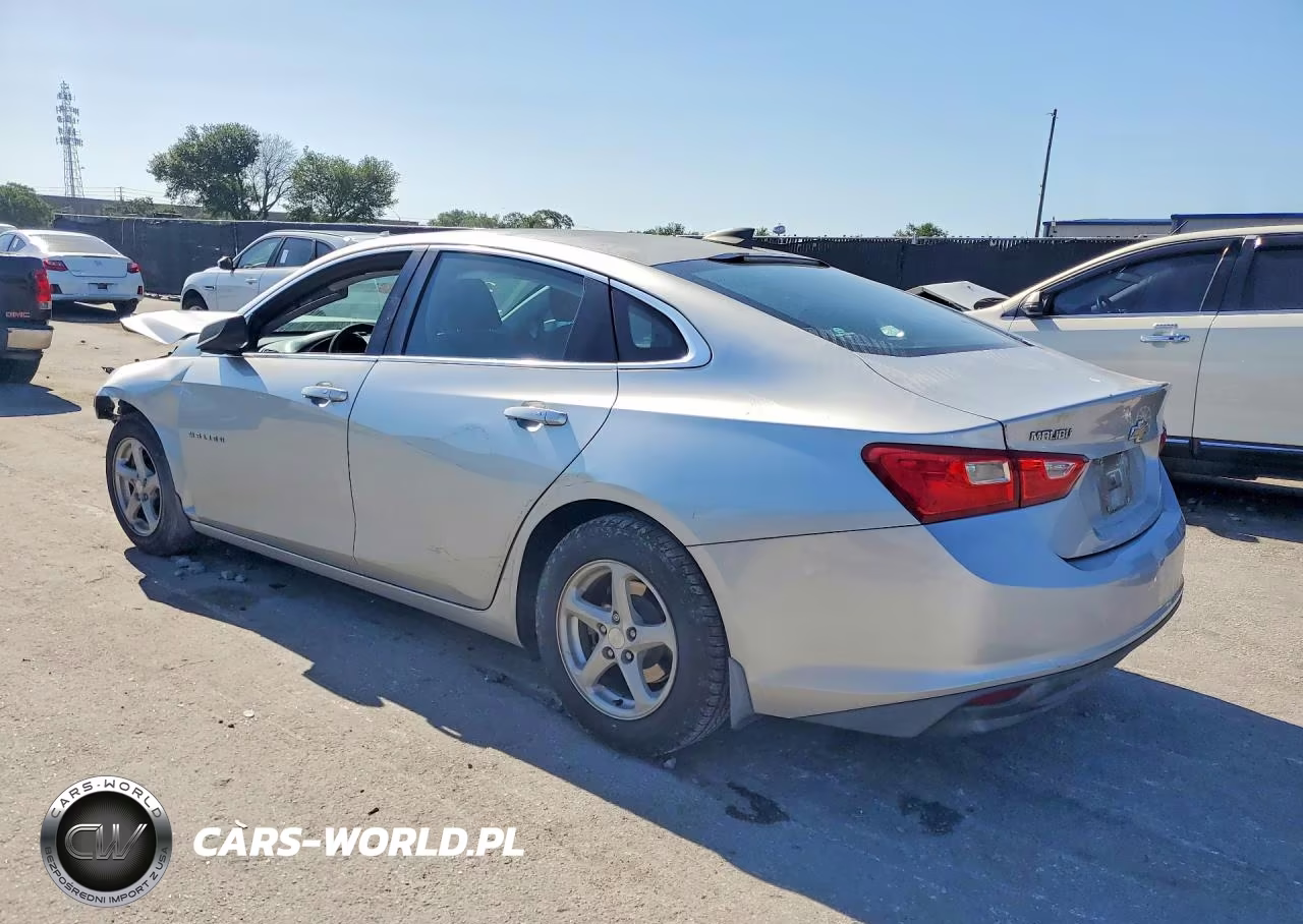 2017 Chevrolet Malibu Ls VIN:1G1ZB5STXHF196598 - 2