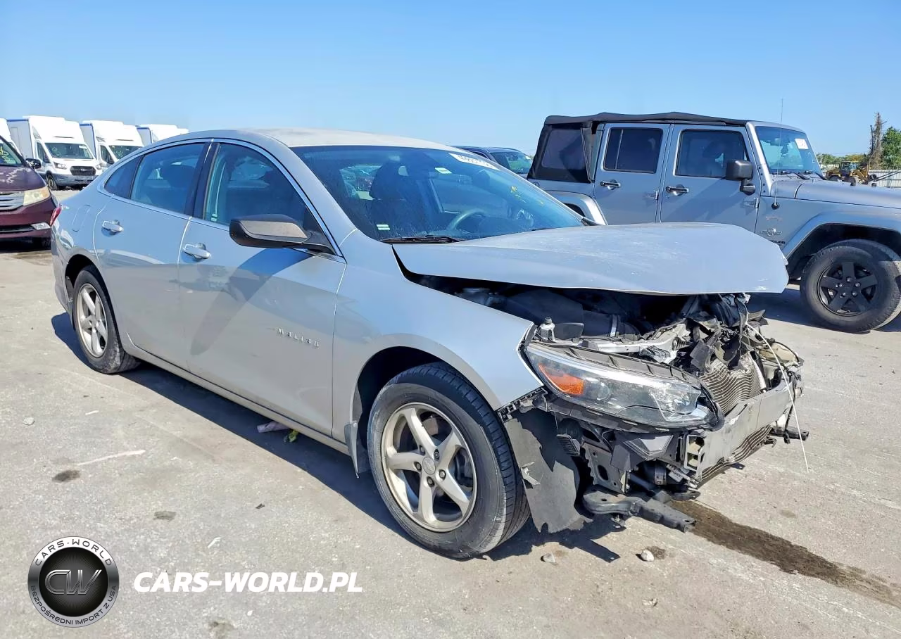 2017 Chevrolet Malibu Ls VIN:1G1ZB5STXHF196598 - 4