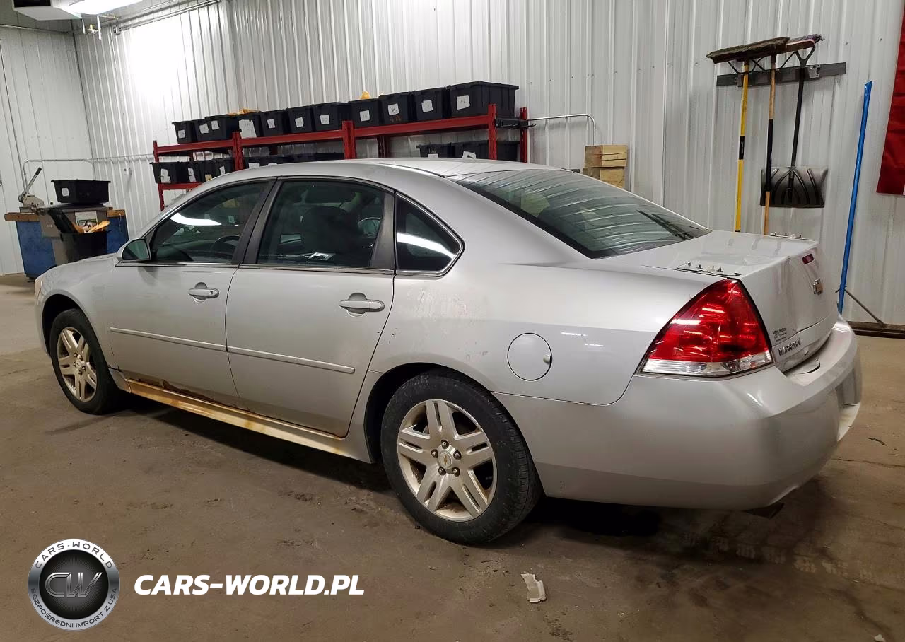 2012 Chevrolet Impala Lt VIN:2G1WG5E3XC1166310 - 2