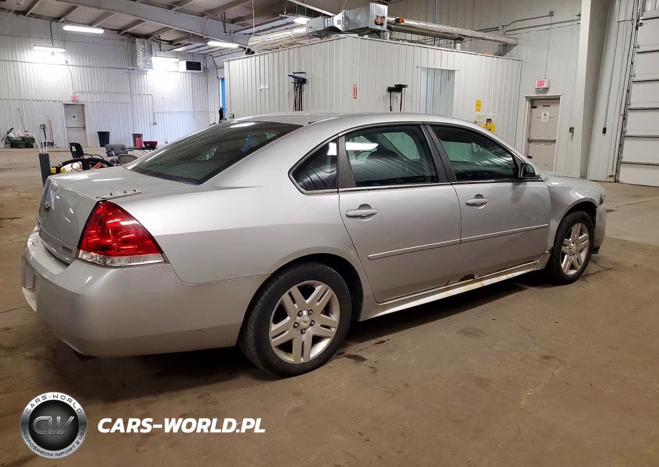 2012 Chevrolet Impala Lt VIN:2G1WG5E3XC1166310 - 3
