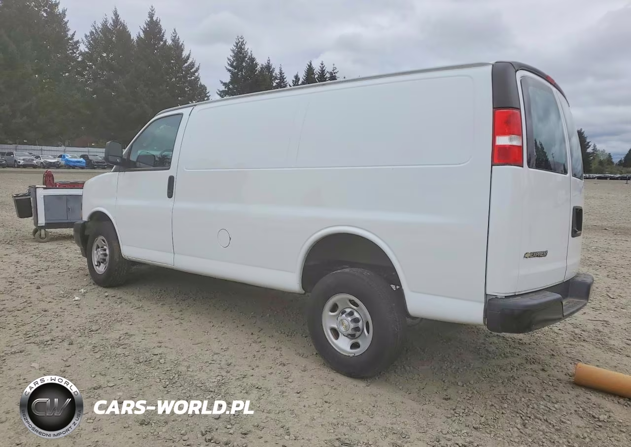 2023 Chevrolet Express Cargo Rwd 2500 Regular Wheelbase Wt VIN:1GCWGAFP1P1106543 - 2