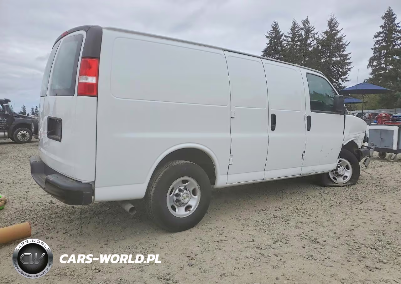 2023 Chevrolet Express Cargo Rwd 2500 Regular Wheelbase Wt VIN:1GCWGAFP1P1106543 - 3