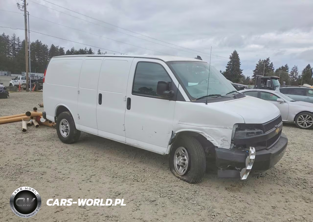 2023 Chevrolet Express Cargo Rwd 2500 Regular Wheelbase Wt VIN:1GCWGAFP1P1106543 - 4