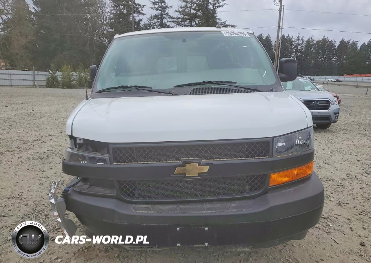 2023 Chevrolet Express Cargo Rwd 2500 Regular Wheelbase Wt VIN:1GCWGAFP1P1106543 - 5
