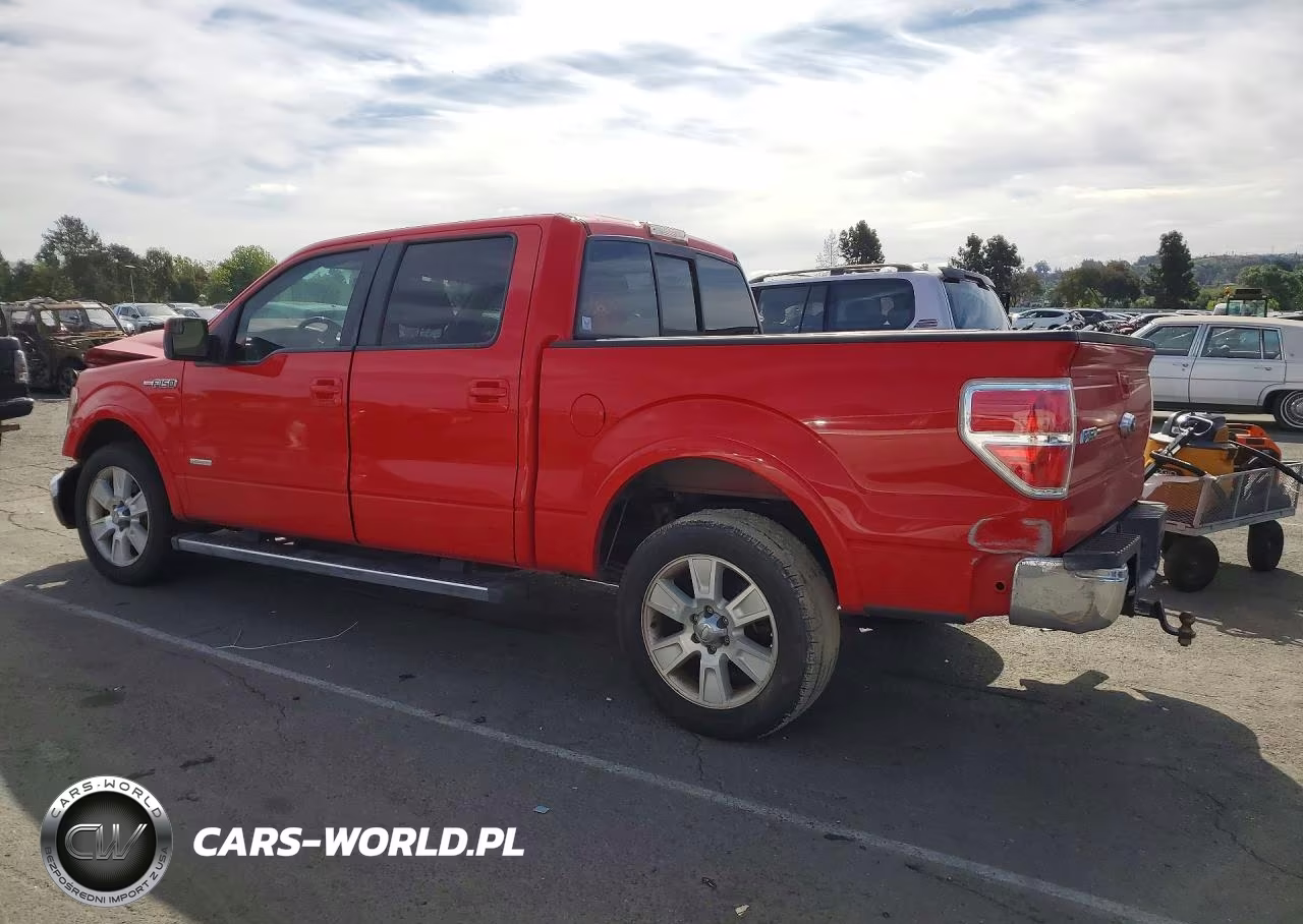 2012 Ford F150 Supercrew VIN:1FTFW1CT3CFC56607 - 2