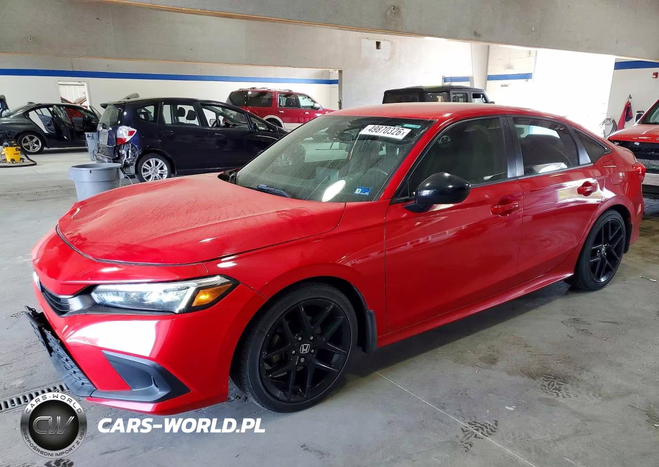 2022 Honda Civic Sport VIN:2HGFE2F51NH524269 - 1