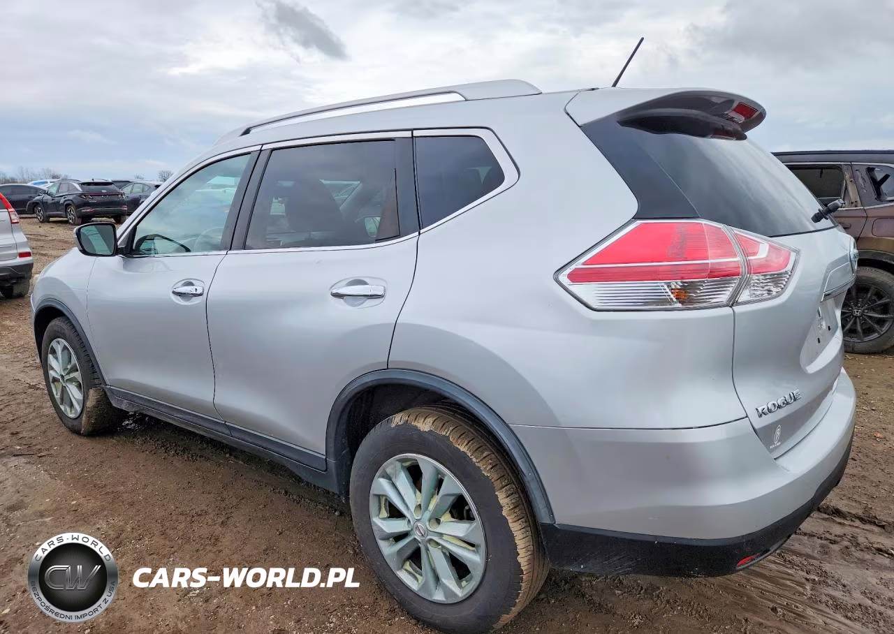 2015 Nissan Rogue Sv VIN:KNMAT2MV4FP518609 - 2