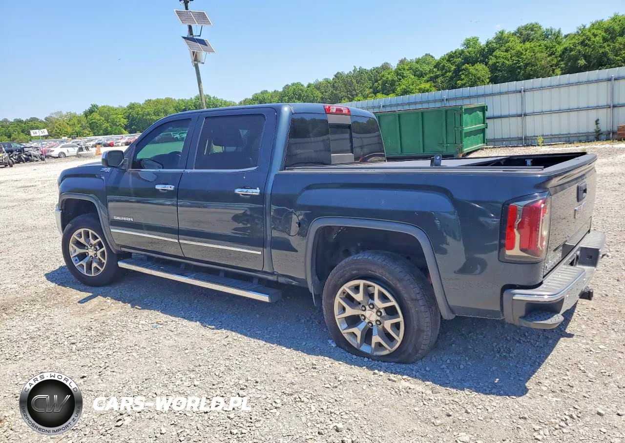 2018 GMC Sierra K1500 Slt VIN:3GTU2NEC7JG194633 - 2