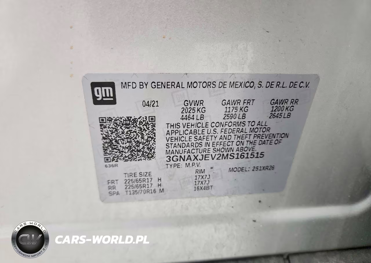 2021 Chevrolet Equinox Lt VIN:3GNAXJEV2MS161515 - 14