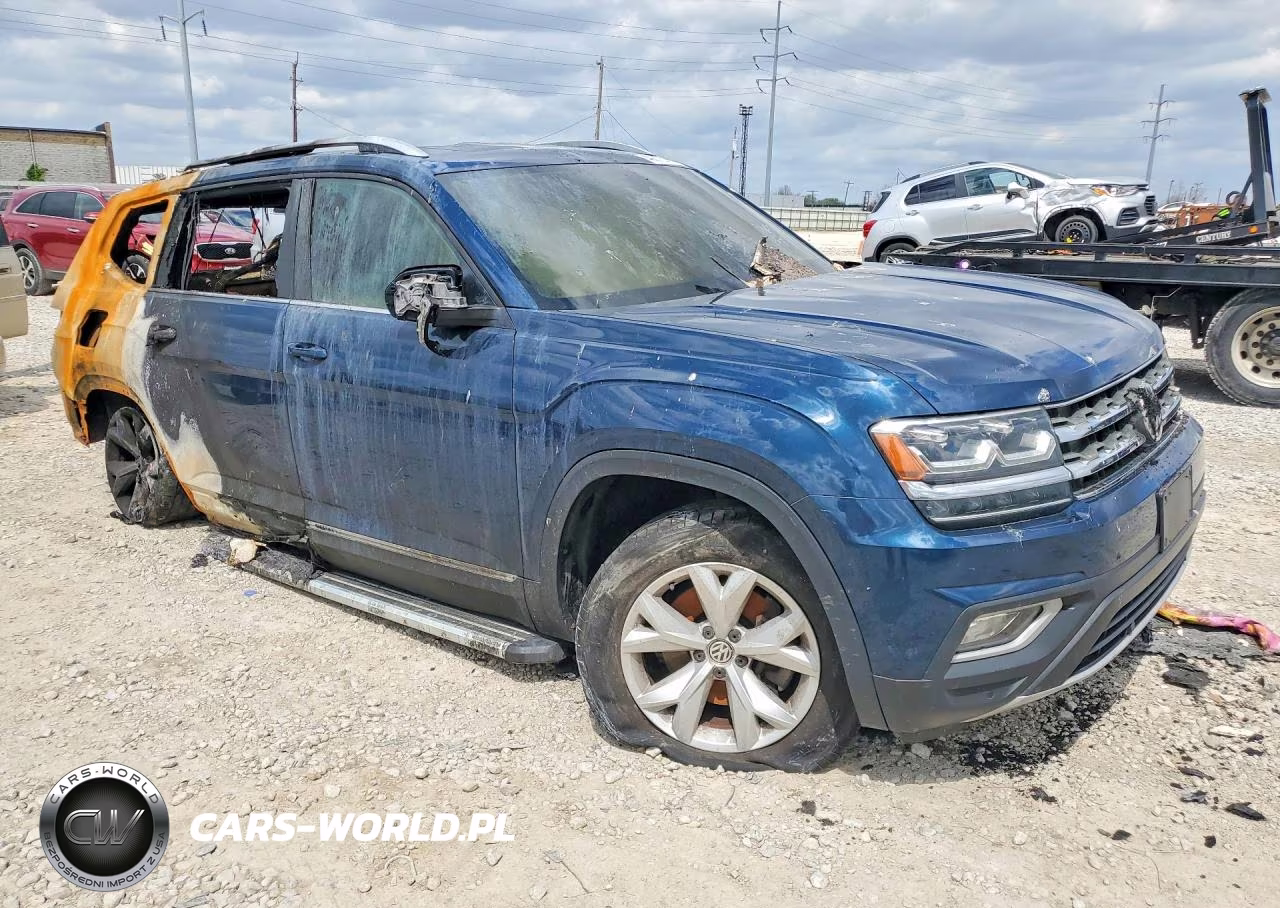 2018 Volkswagen Atlas Sel VIN:1V2MR2CA5JC574793 - 4