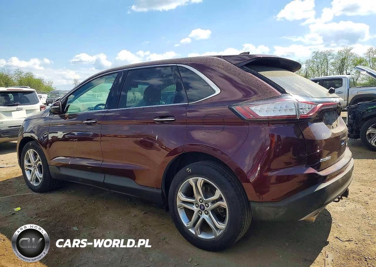 2017 Ford Edge Titanium VIN:2FMPK4K83HBC14652 - 2