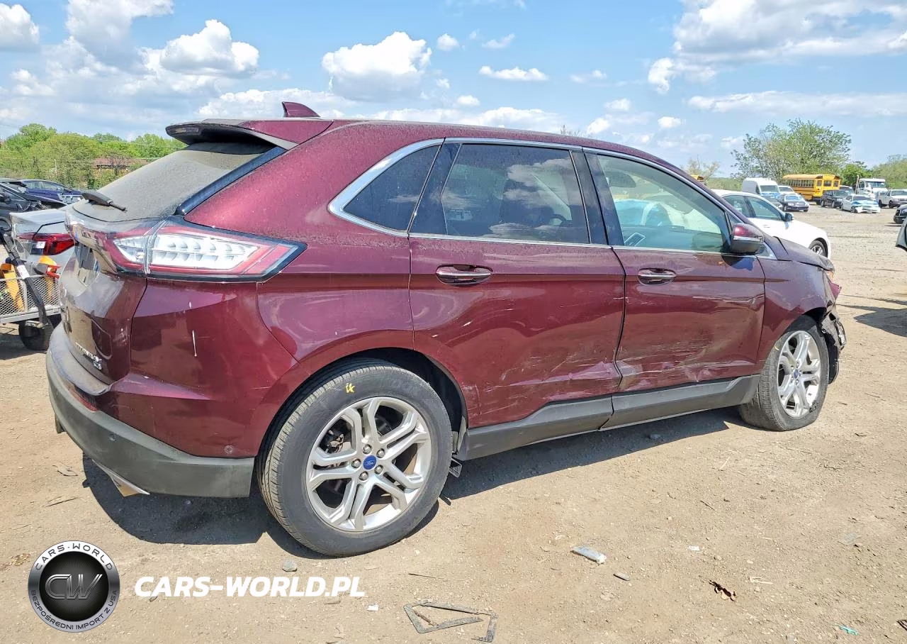 2017 Ford Edge Titanium VIN:2FMPK4K83HBC14652 - 3