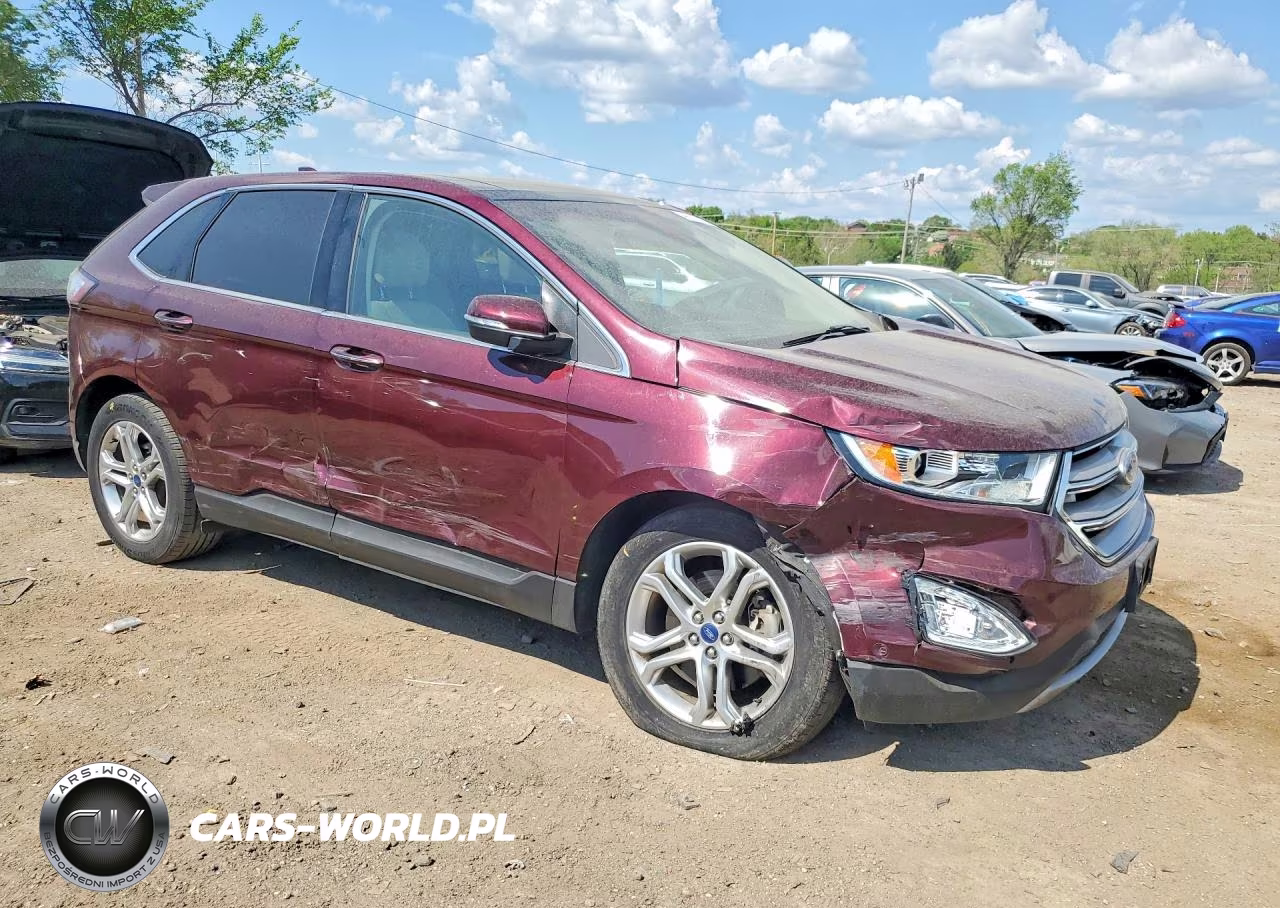 2017 Ford Edge Titanium VIN:2FMPK4K83HBC14652 - 4
