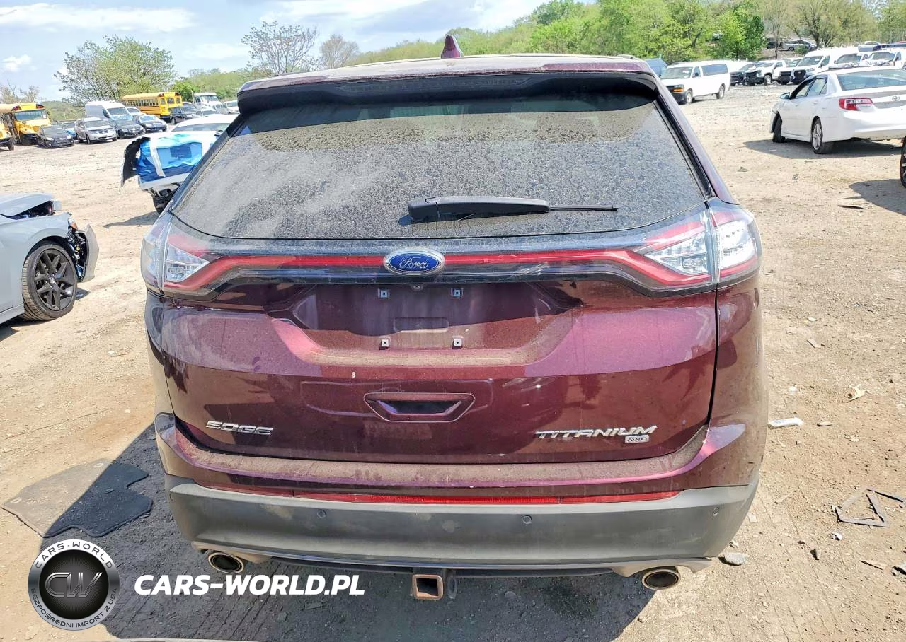 2017 Ford Edge Titanium VIN:2FMPK4K83HBC14652 - 6