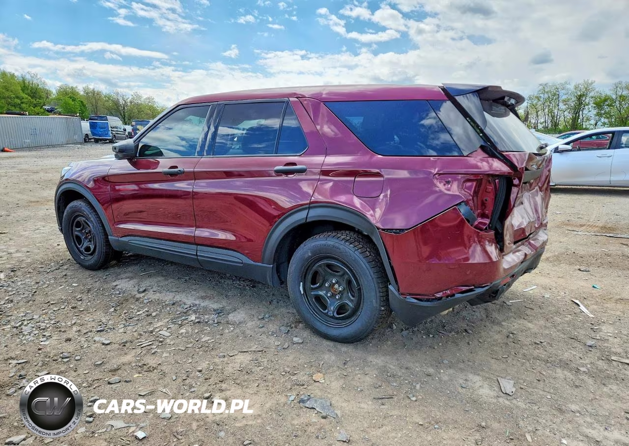 2023 Ford Explorer Police Interceptor VIN:1FM5K8AB2PGA63340 - 2