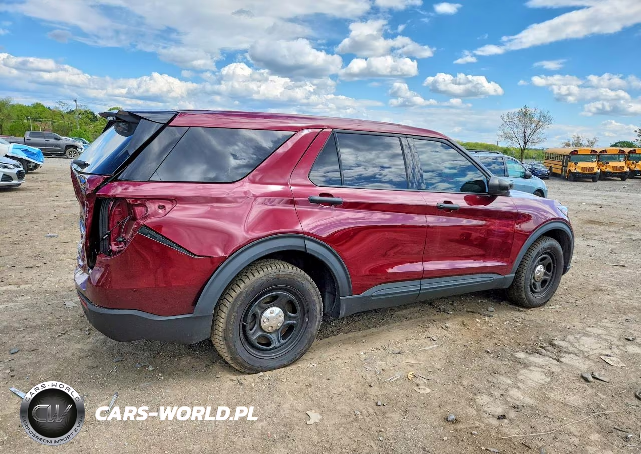 2023 Ford Explorer Police Interceptor VIN:1FM5K8AB2PGA63340 - 3