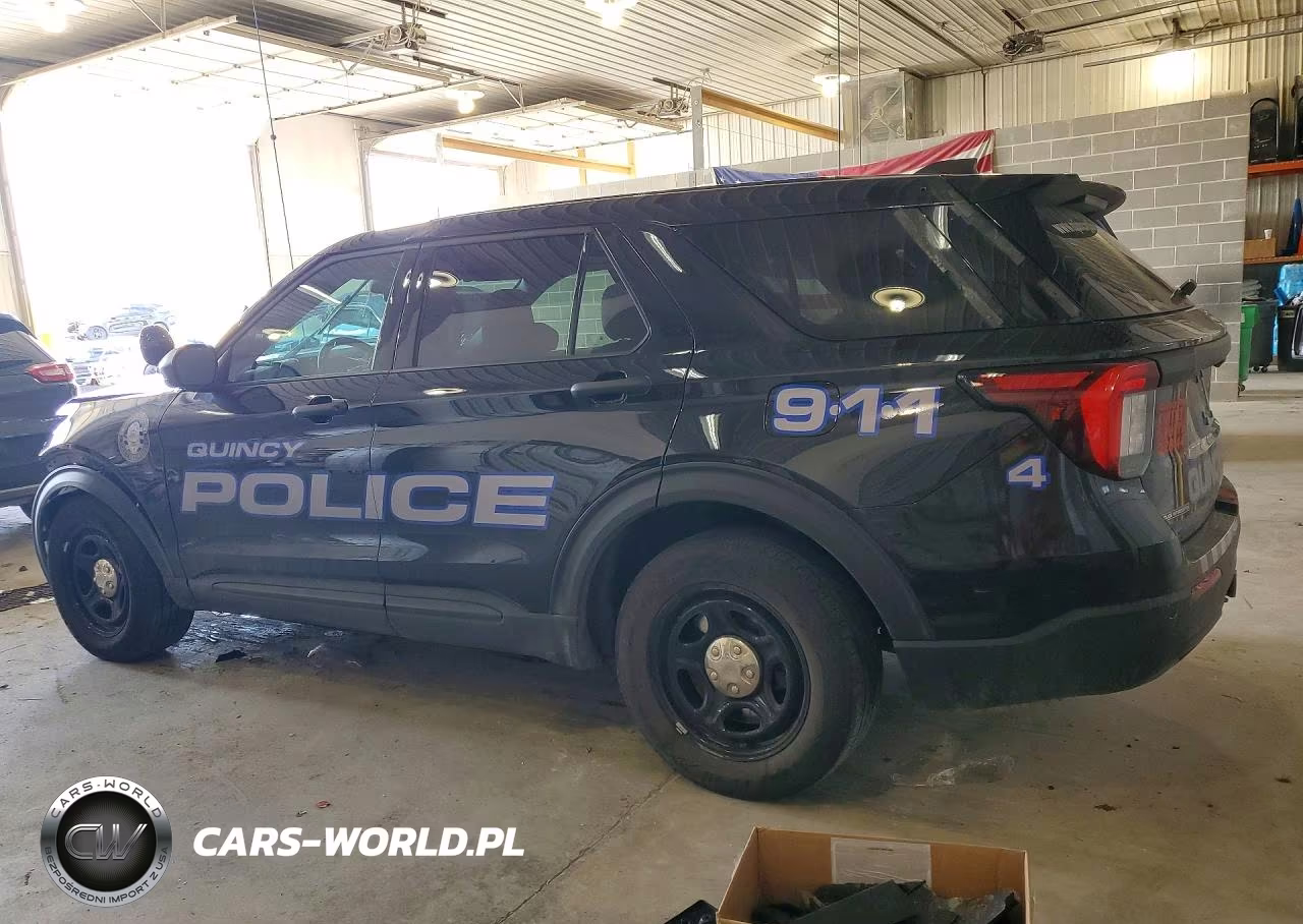 2025 Ford Explorer Police Interceptor VIN:1FM5K8ABXSGA50683 - 2