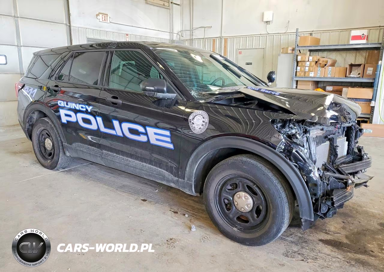 2025 Ford Explorer Police Interceptor VIN:1FM5K8ABXSGA50683 - 4