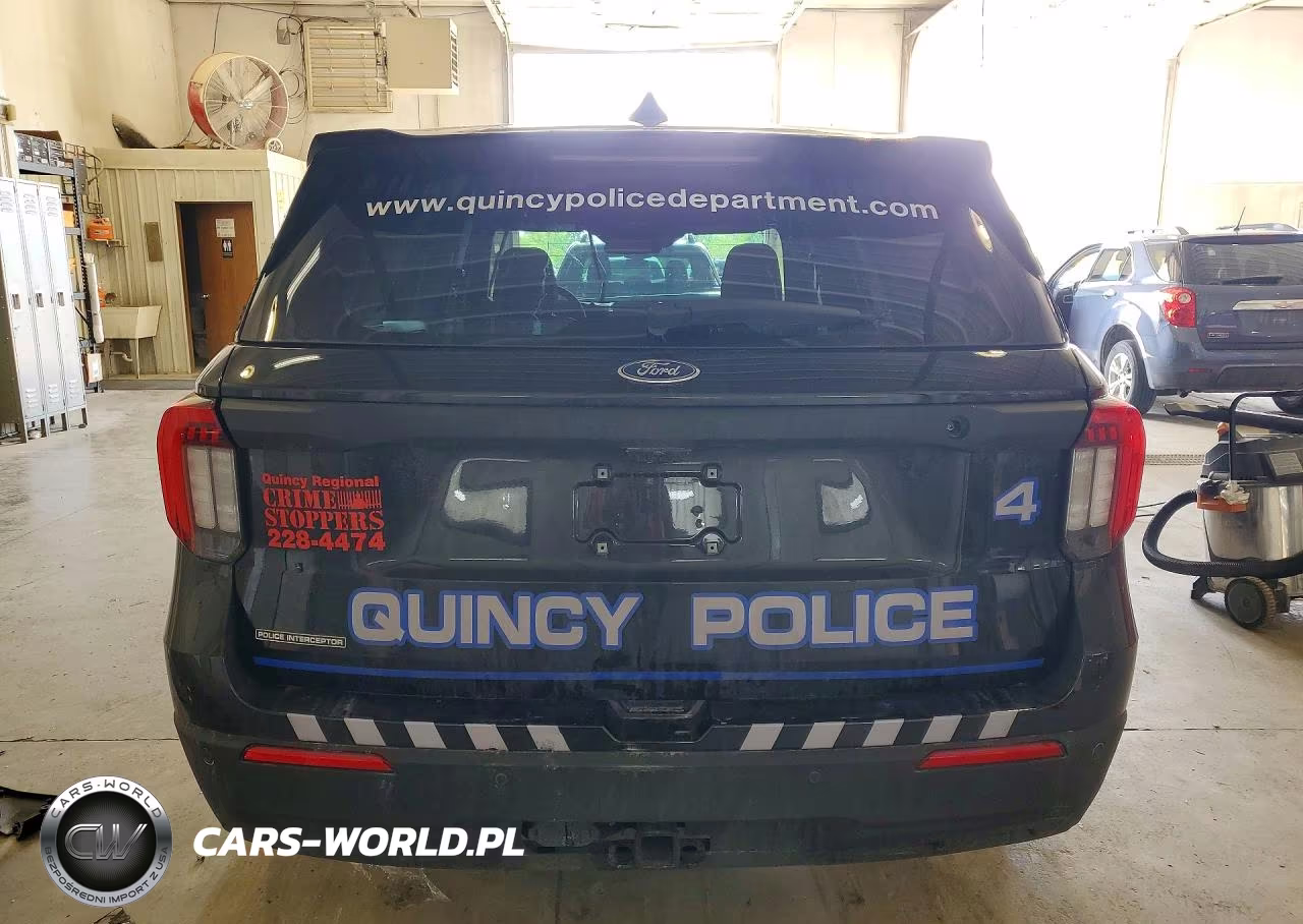 2025 Ford Explorer Police Interceptor VIN:1FM5K8ABXSGA50683 - 6