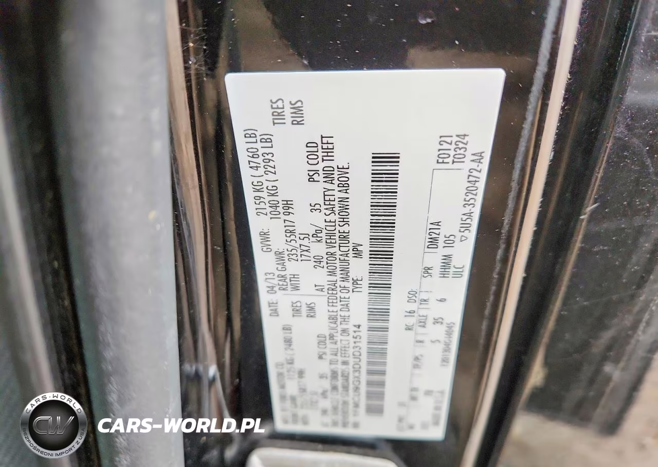 2013 Ford Escape Se VIN:1FMCU9GX3DUD31514 - 13