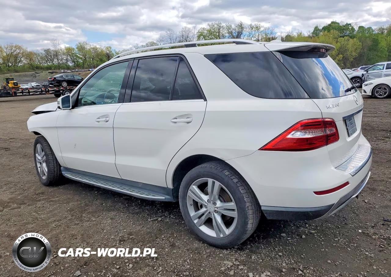 2015 Mercedes-Benz Ml 350 4Matic VIN:4JGDA5HBXFA444535 - 2