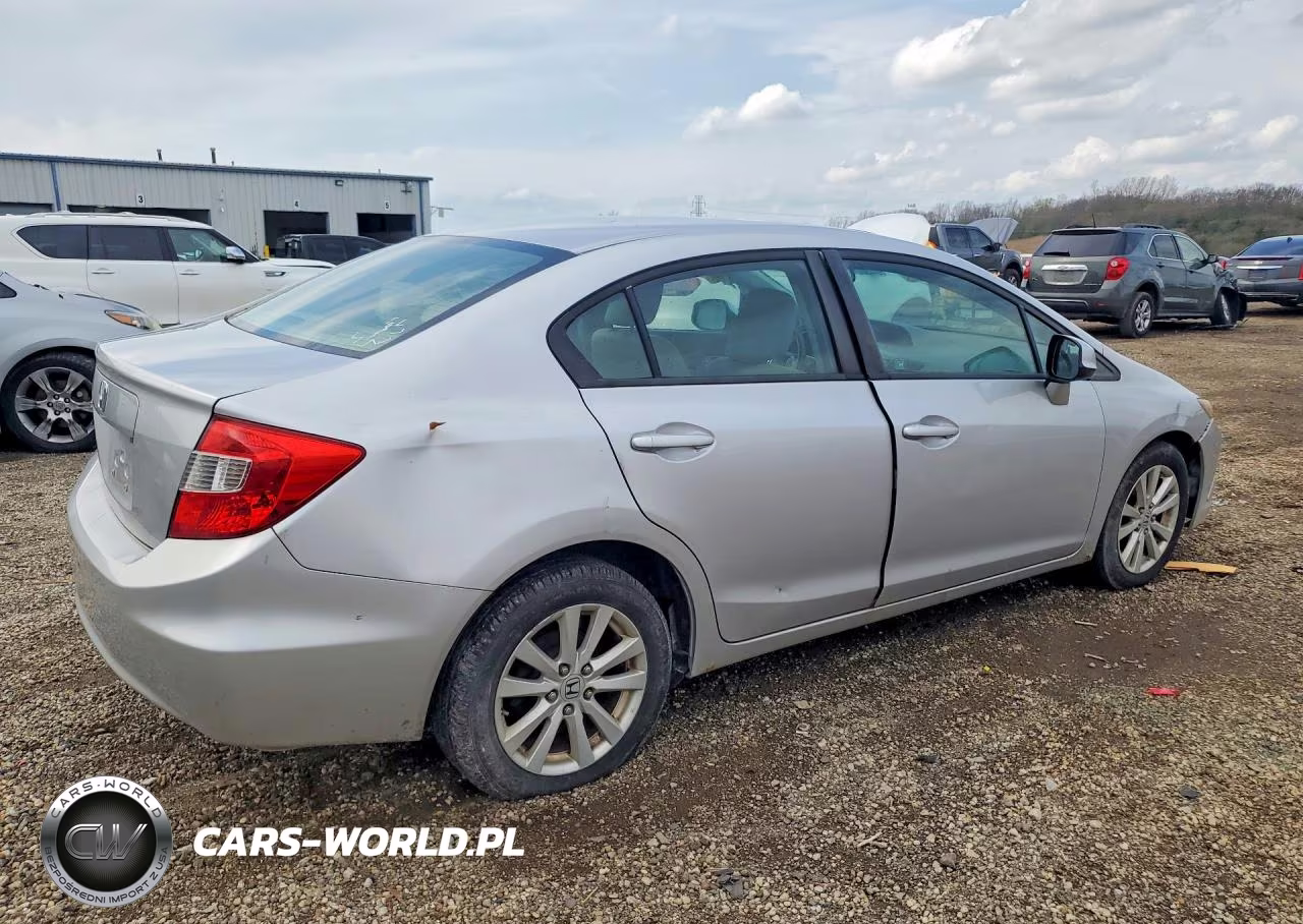 2012 Honda Civic Ex VIN:19XFB2F89CE048458 - 3