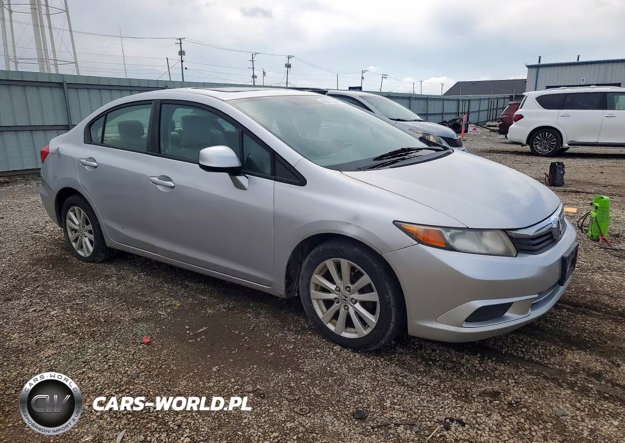 2012 Honda Civic Ex VIN:19XFB2F89CE048458 - 4