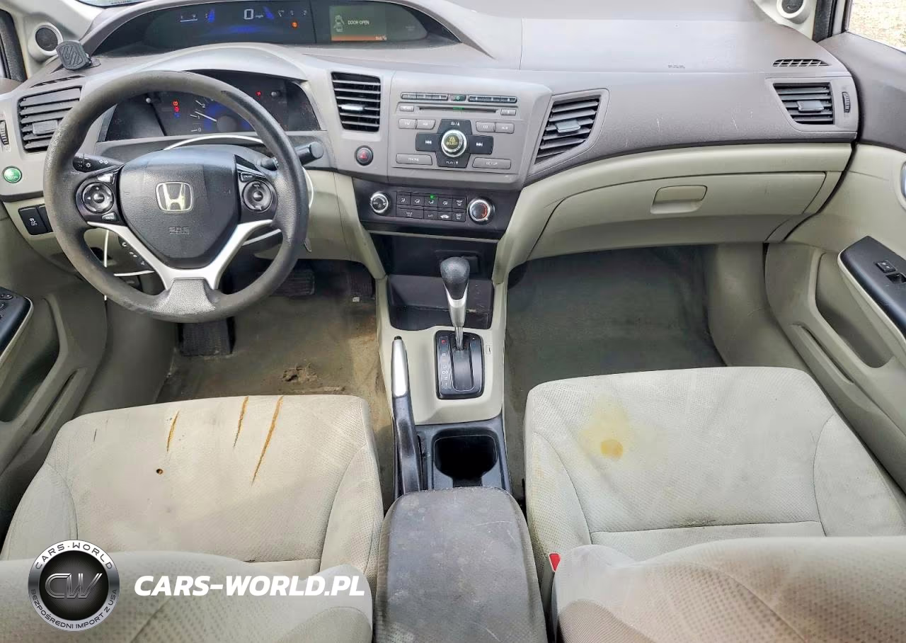 2012 Honda Civic Ex VIN:19XFB2F89CE048458 - 8