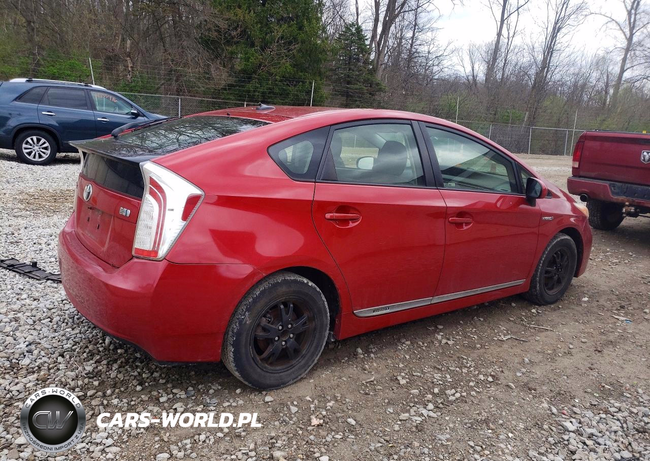 2012 Toyota Prius Three VIN:JTDKN3DU8C5448907 - 3