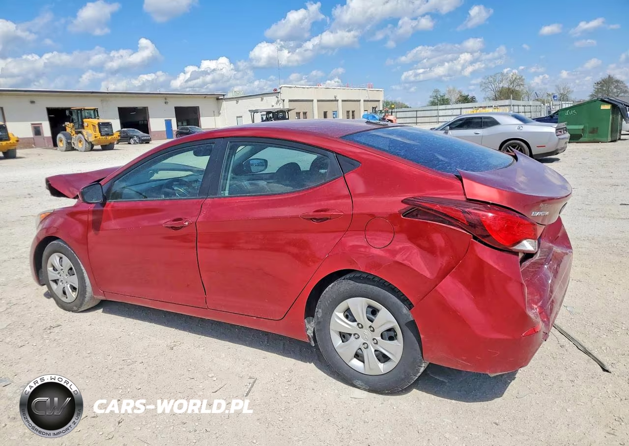 2016 Hyundai Elantra Se VIN:5NPDH4AE3GH683014 - 2