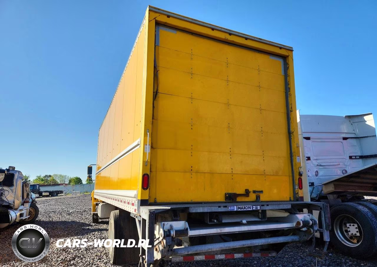 2019 Hino 258-268 Box Truck VIN:5PVNJ8JV1K4S70636 - 3