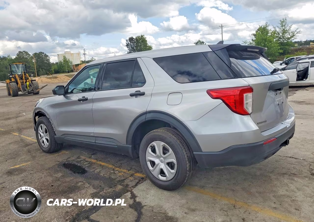 2021 Ford Explorer Police Interceptor VIN:1FM5K8AB8MGA65167 - 2