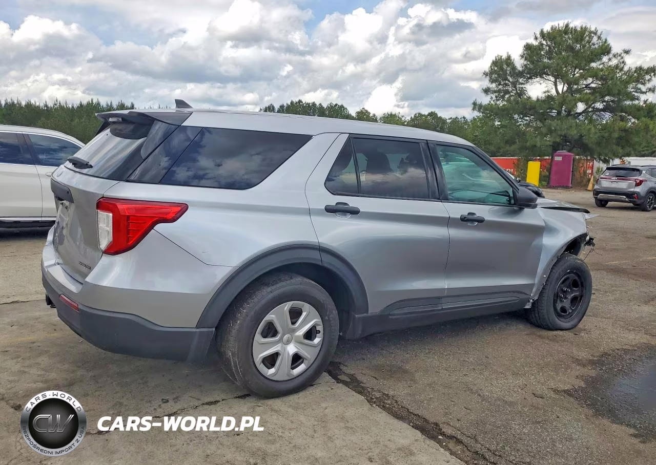 2021 Ford Explorer Police Interceptor VIN:1FM5K8AB8MGA65167 - 3