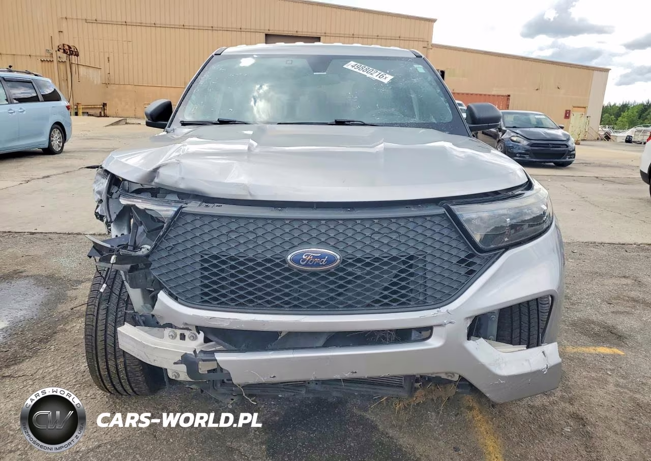 2021 Ford Explorer Police Interceptor VIN:1FM5K8AB8MGA65167 - 5