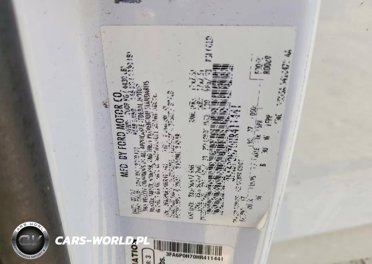 2017 Ford Fusion Se VIN:3FA6P0H70HR411441 - 12