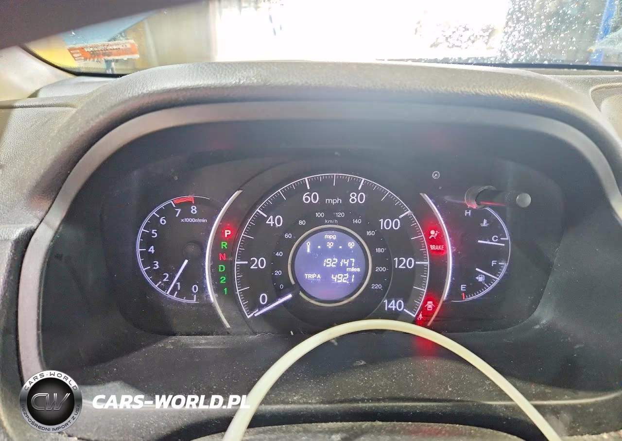 2013 Honda Cr-V Lx VIN:2HKRM3H39DH523599 - 9