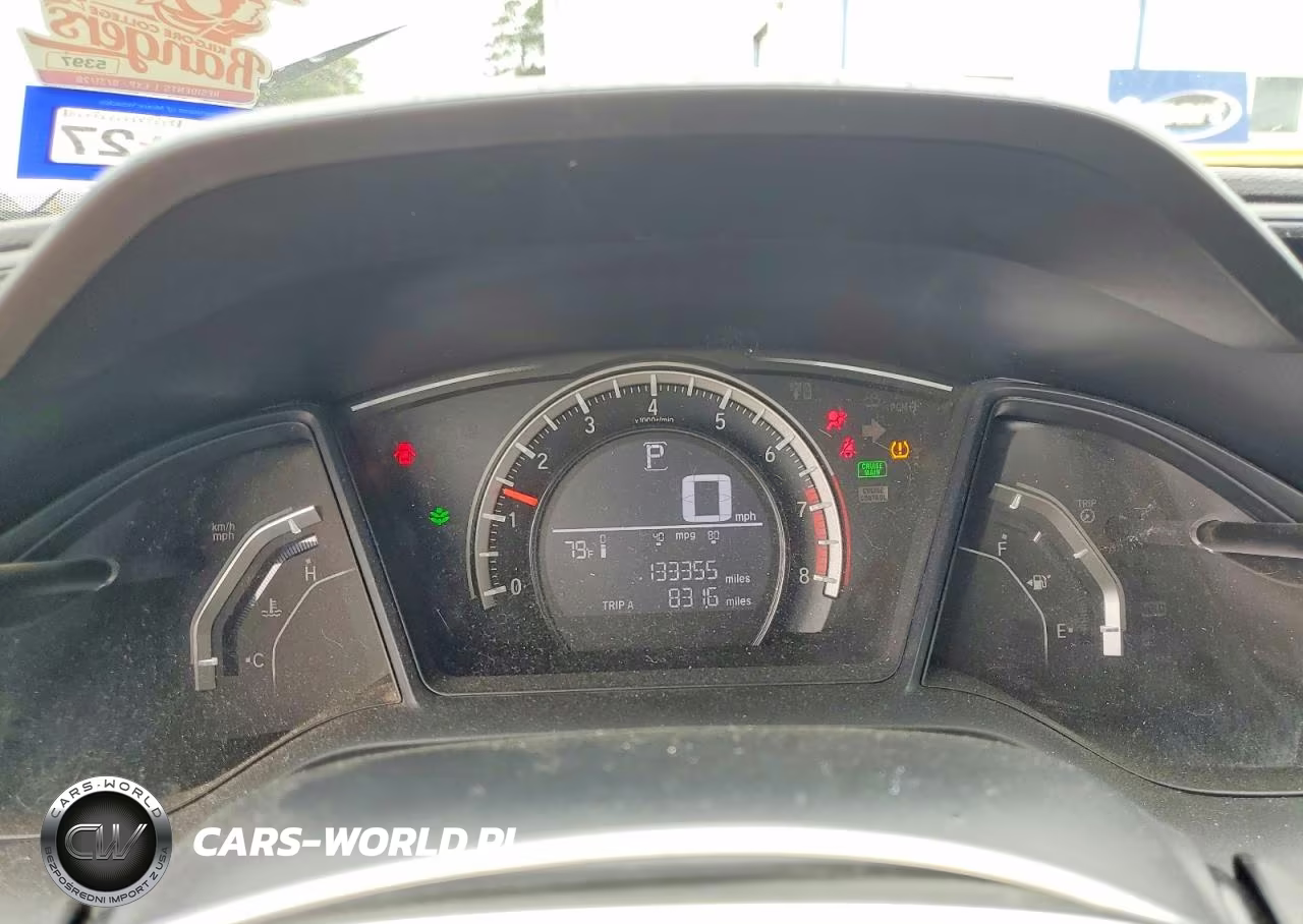2016 Honda Civic Lx VIN:19XFC2F5XGE050678 - 9