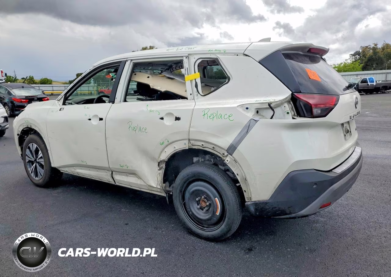 2022 Nissan Rogue Sv VIN:5N1BT3BA6NC709038 - 2