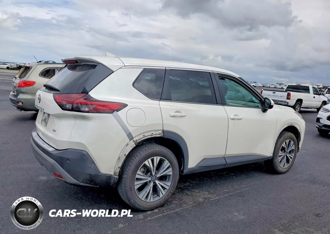 2022 Nissan Rogue Sv VIN:5N1BT3BA6NC709038 - 3