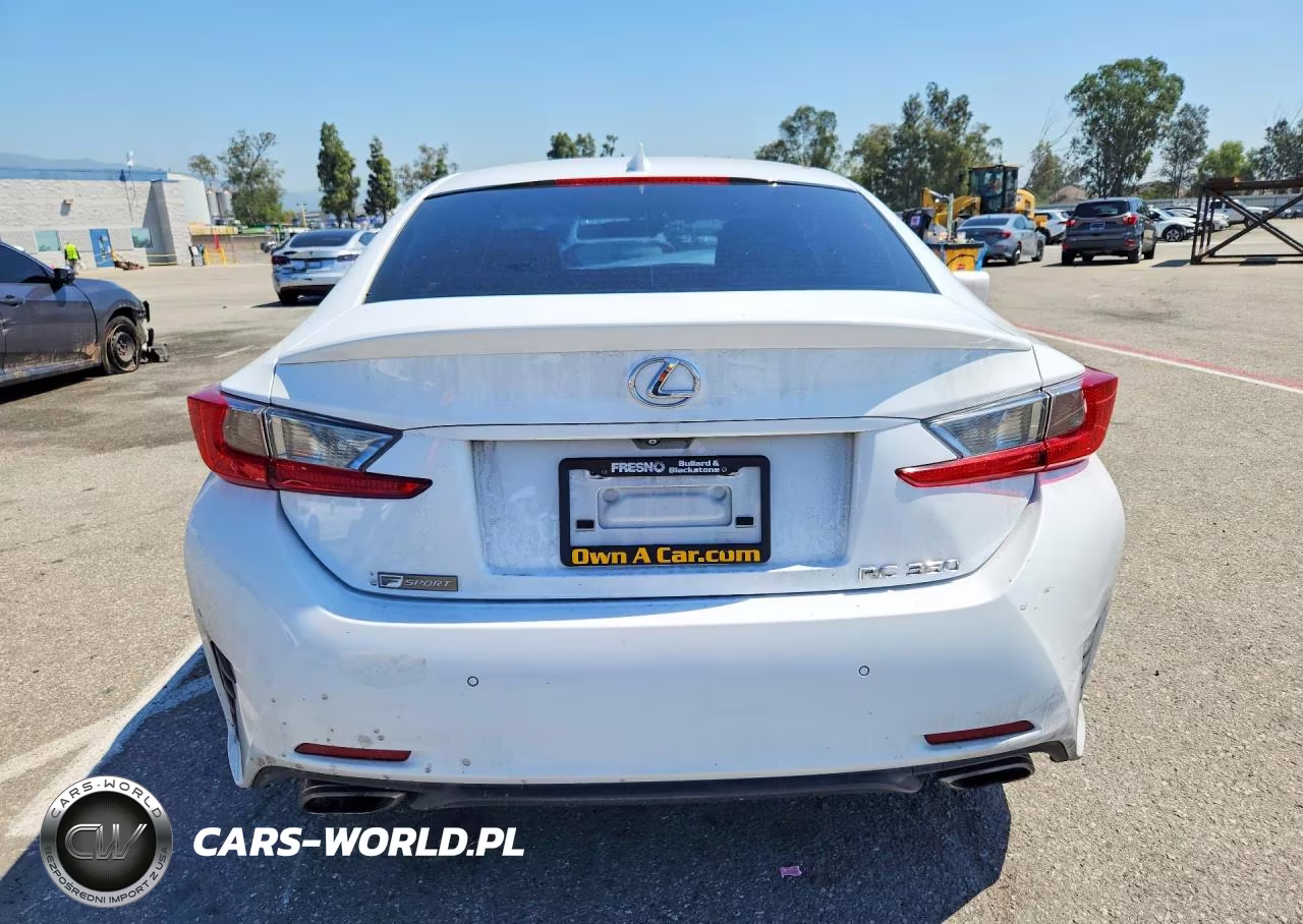 2015 Lexus Rc 350 VIN:JTHHE5BCXF5005631 - 6
