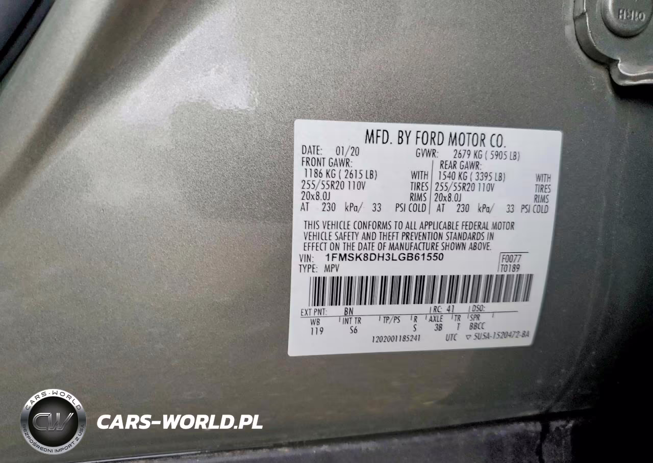 2020 Ford Explorer Xlt VIN:1FMSK8DH3LGB61550 - 13