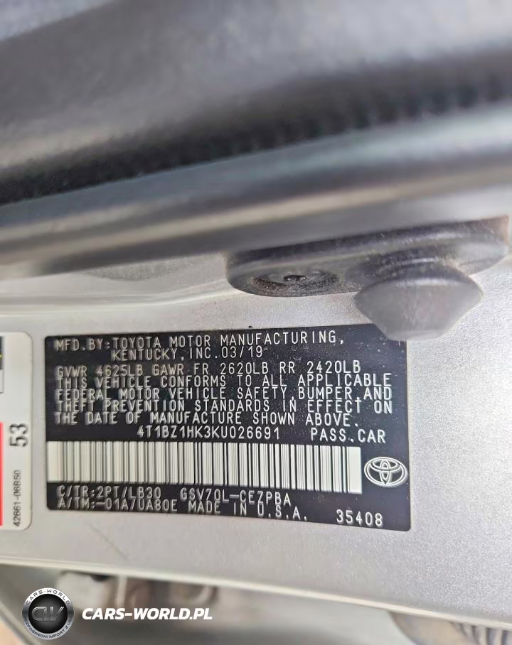2019 Toyota Camry Xse V6 VIN:4T1BZ1HK3KU026691 - 12