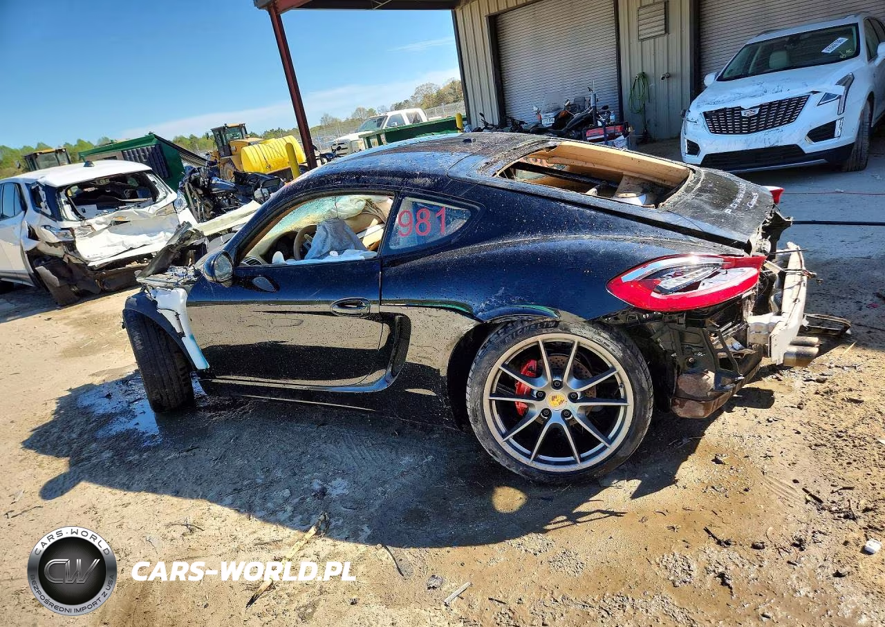 2014 Porsche Cayman S VIN:WP0AB2A85EK191232 - 2