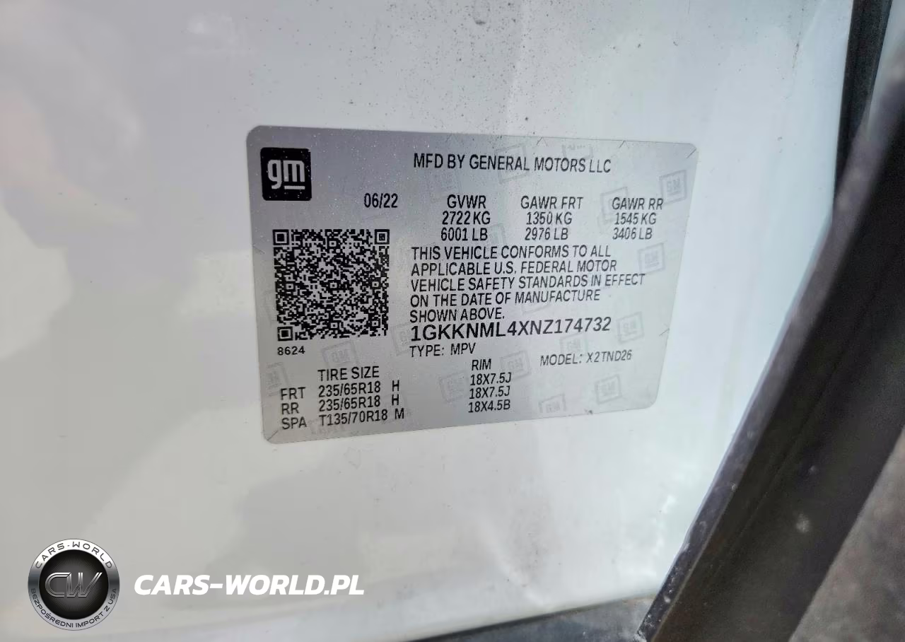 2022 GMC Acadia Slt VIN:1GKKNML4XNZ174732 - 14